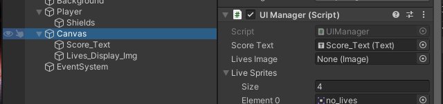 Unassigned value for the new reference variable “Lives Image”
